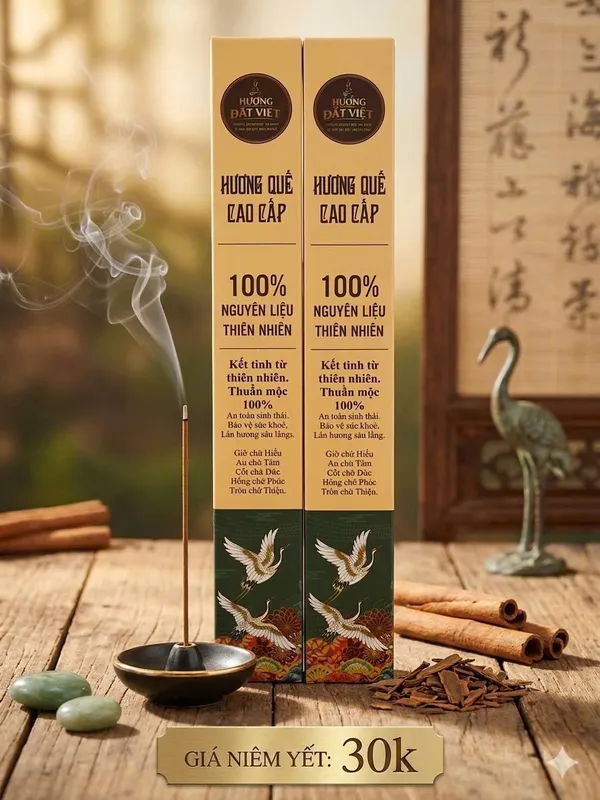5 lợi ích sức khỏe khi đốt nhang quế mỗi ngày